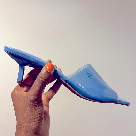 Blue Graya Sandals by Calvin Klein - Picture 2 of 2